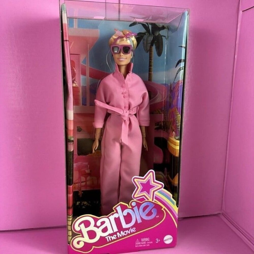 Barbie Movie Doll Pink Power Jumpsuit Collectible Barbiecore Margot Robbie HRF29